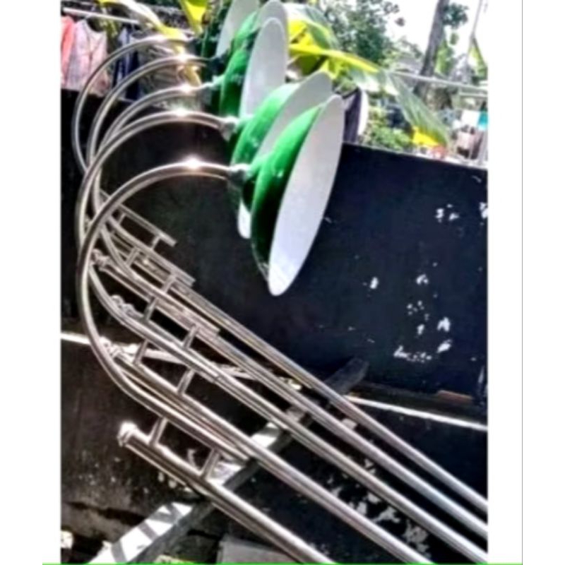 TIANG LAMPU JALAN 3 METER FULLSET