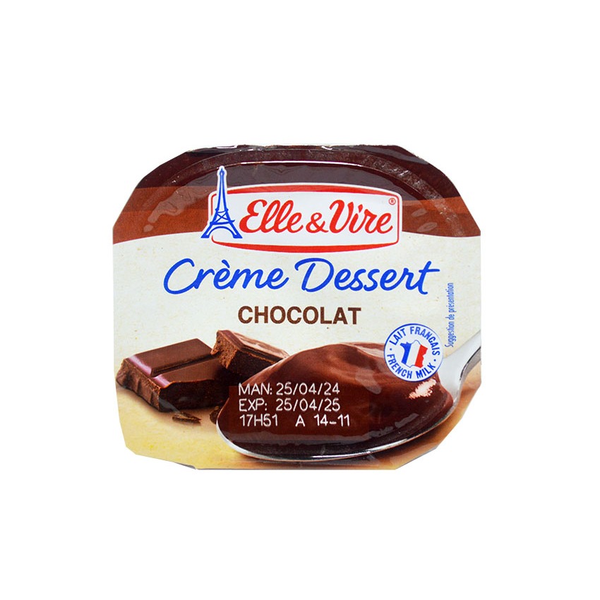 

ELLE & VIRE DAIRY PUDDING CHOCOLATE 100 G