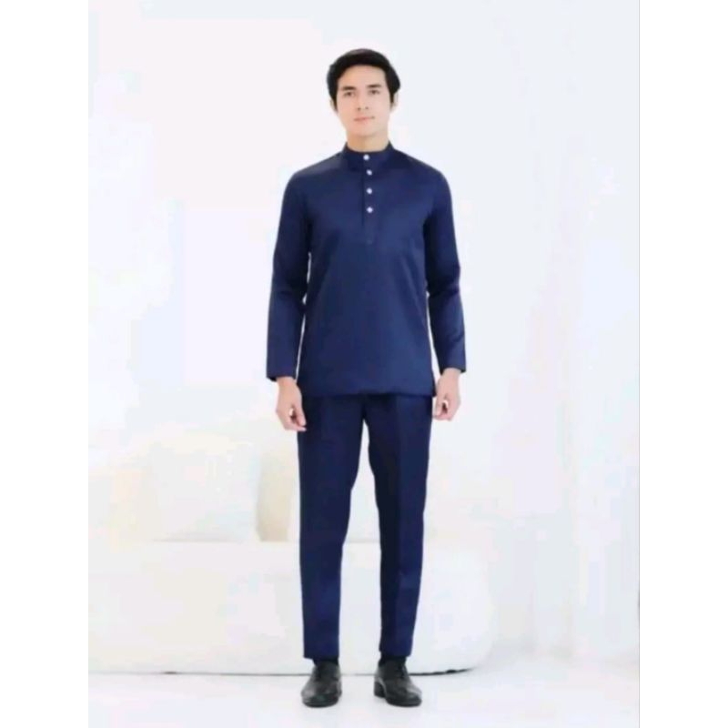 TERBARU SET BAJU CELANA KURUNG TELUK BELANGA LAKI-LAKI DEWASA