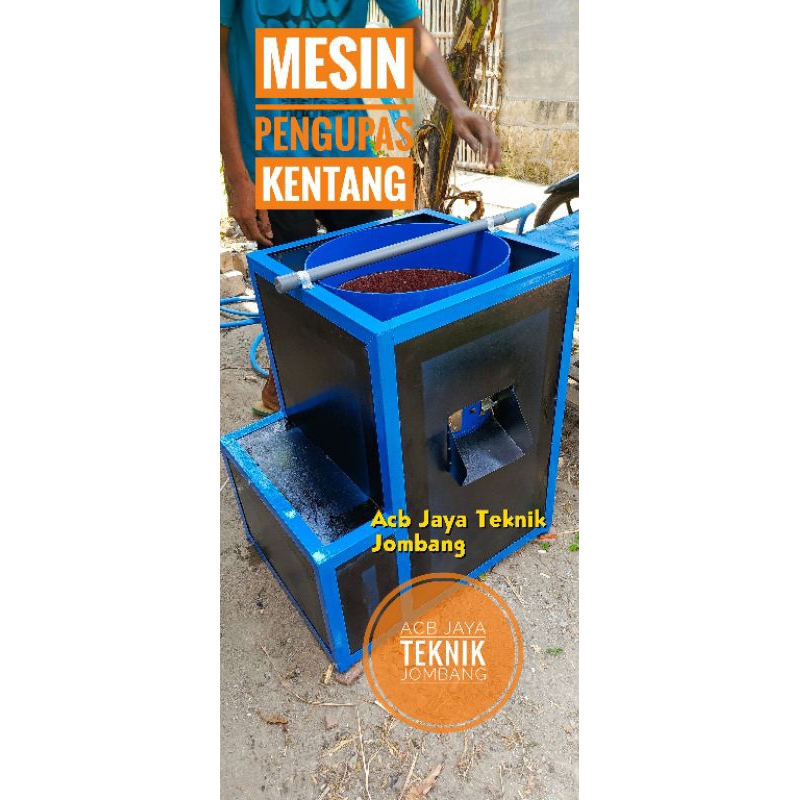 Mesin Pengupas Kentang Serbaguna / Mesin Kupas Kentang / Mesin Pengupas Kunyit
