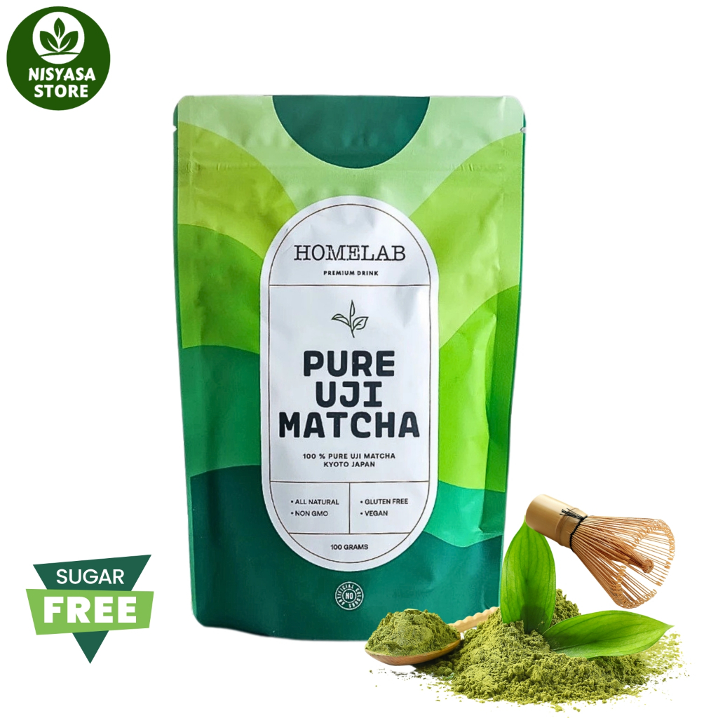 

Homelab 100% Pure Uji Matcha Japan - Bubuk Matcha Premium Grade