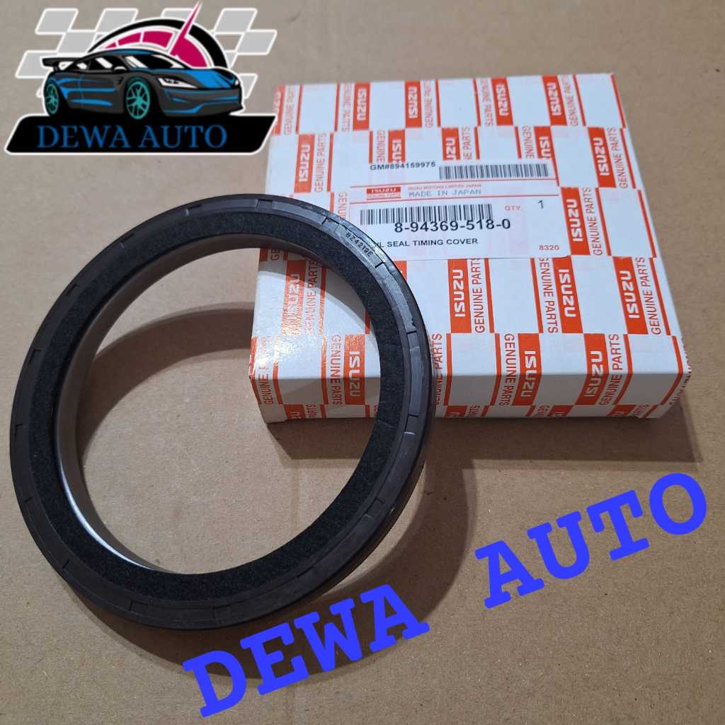 SEAL TIMING COVER SEAL KRUK AS DEPAN ISUZU ELF NKR66 ELF NKR71 <8-94369-518-0>