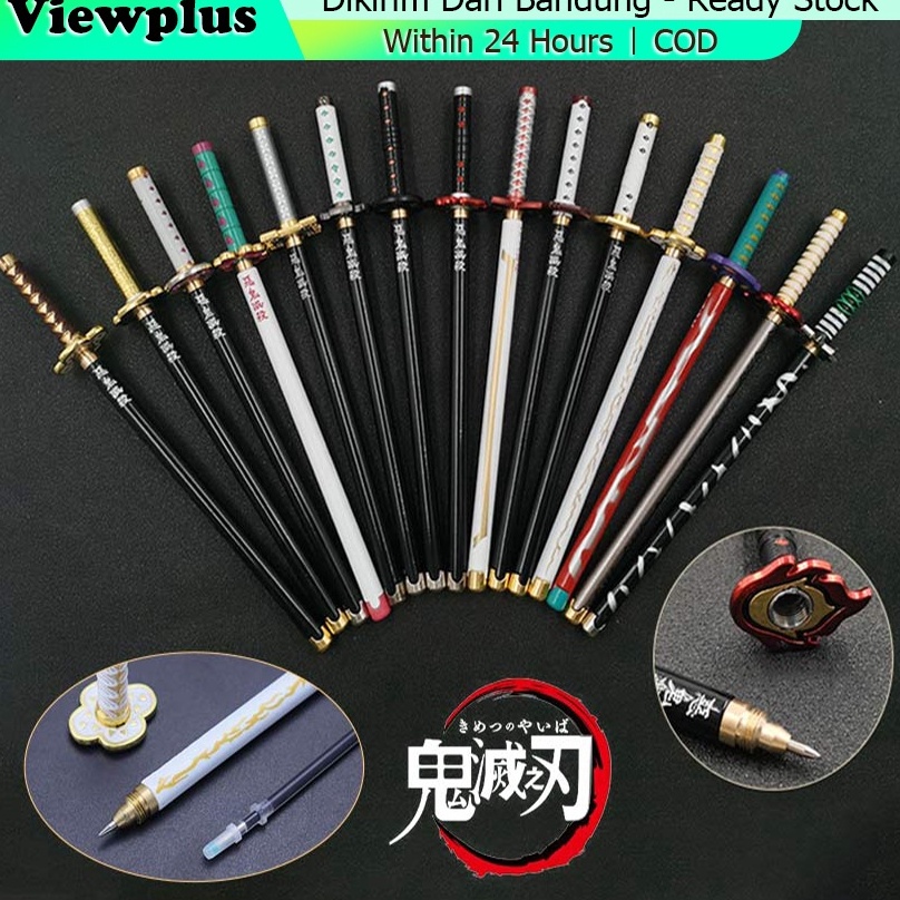 

KODE X26L Pulpen Pedang Sword Pen Zenitsu Anime Demon Slayer Kimetsu no Yaiba