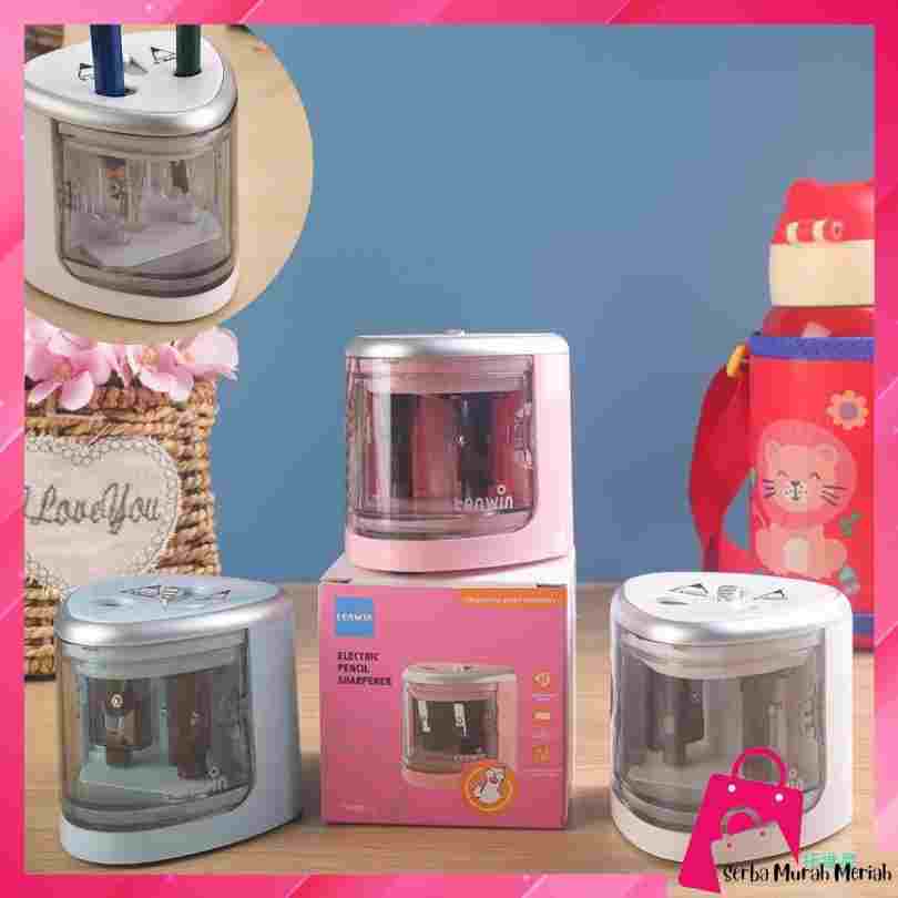 

SMM-Rautan Pensil Listrik Otomatis Manual Baterai Rautan Pensil Elektrik Portebel Pencil Sharpener Rautan Pensil Rotary Pensil 6-8mm Untuk Alat Tulis Sekolah Kantor