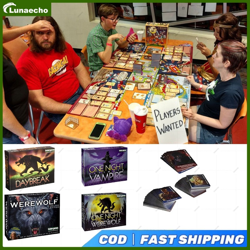 Card Games Ultimate Werewolf board game Deluxe Edition