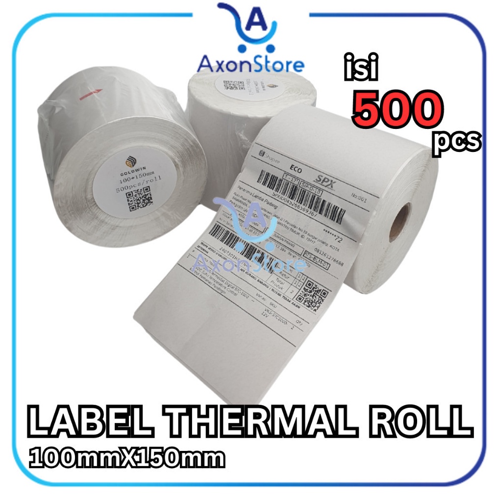 

KODE P22P Label Thermal Barcode 1 x 15 mm 5pcs Sticker Resi 4x6 1x15