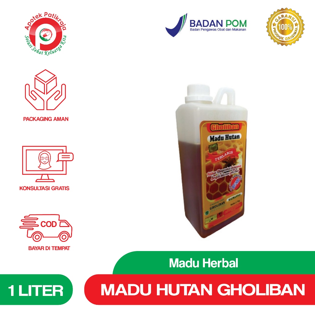 

MADU HUTAN GHOLIBAN 1000 GR (1 LITER)