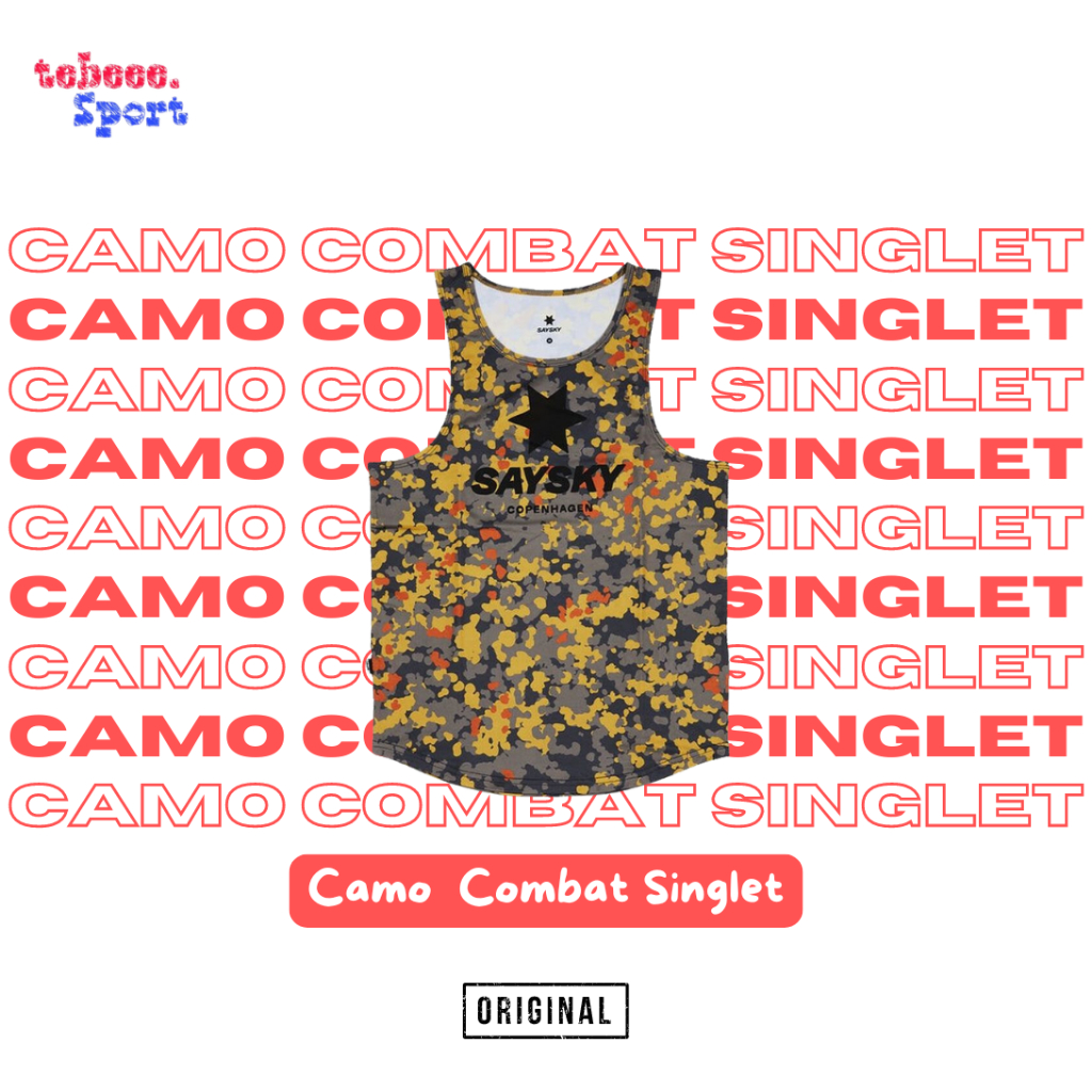 SAYSKY CAMO COMBAT SINGLET