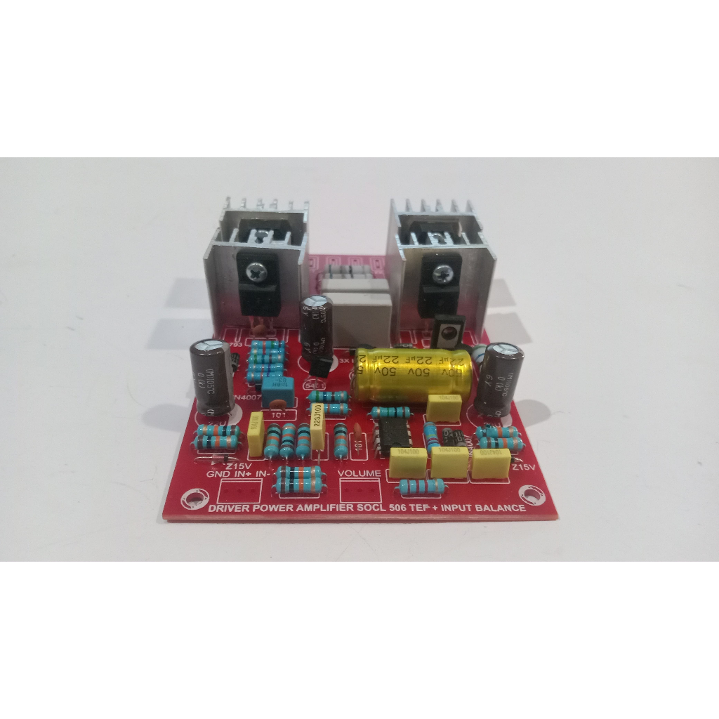 KIT DRIVER POWER AMPLIFIER  SOCL 506 TEF PLUS INPUT BALANCE TYPE SH-345 ORI #13