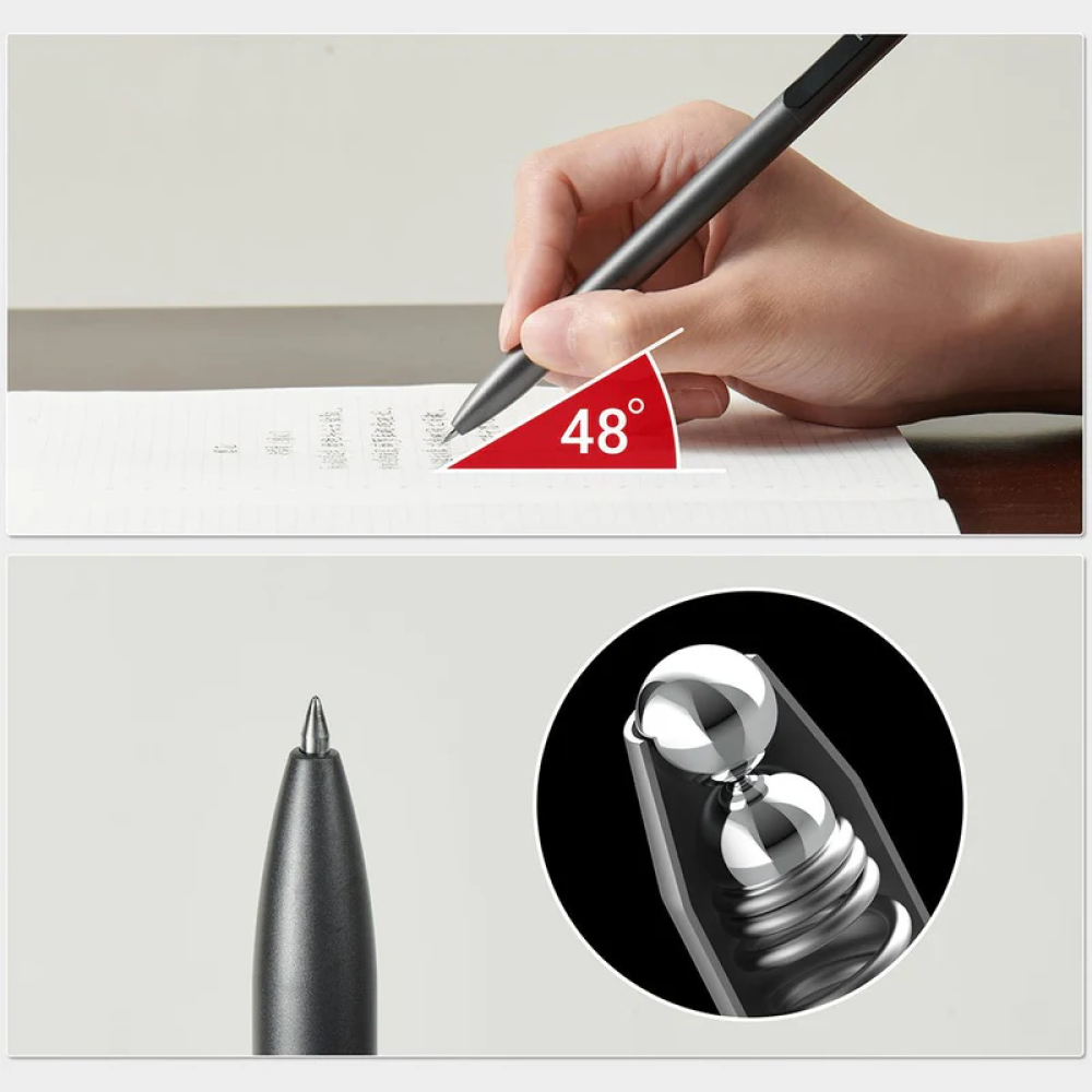 

mdn Kaco DAILY Gel Pen Pena Pulpen Bolpoin Tinta Hitam 0.5mm 1 PCS - Stationery