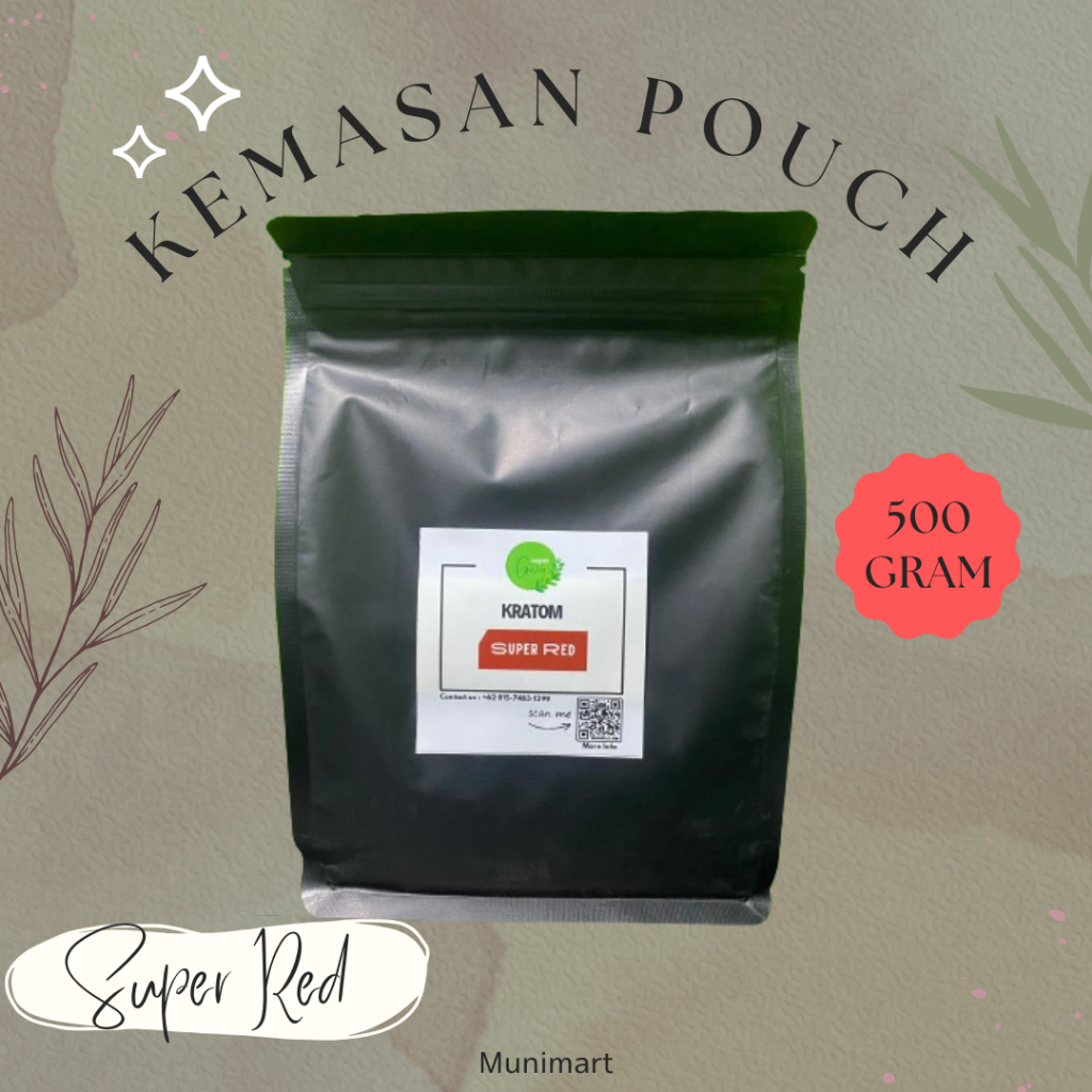 

Bubuk herbal Pouch Red premium kemasan 500gram