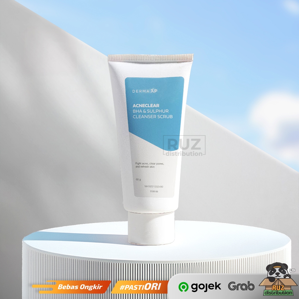 Derma XP MCS SS Sabun Jerawat - XPedition Acne Mild Cleanser Scrub
