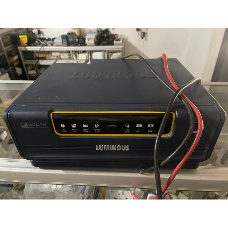 INVENTER LUMINOUS SOLAR HYBRID HOME SINE WAVE 1500VA 24V SECOND