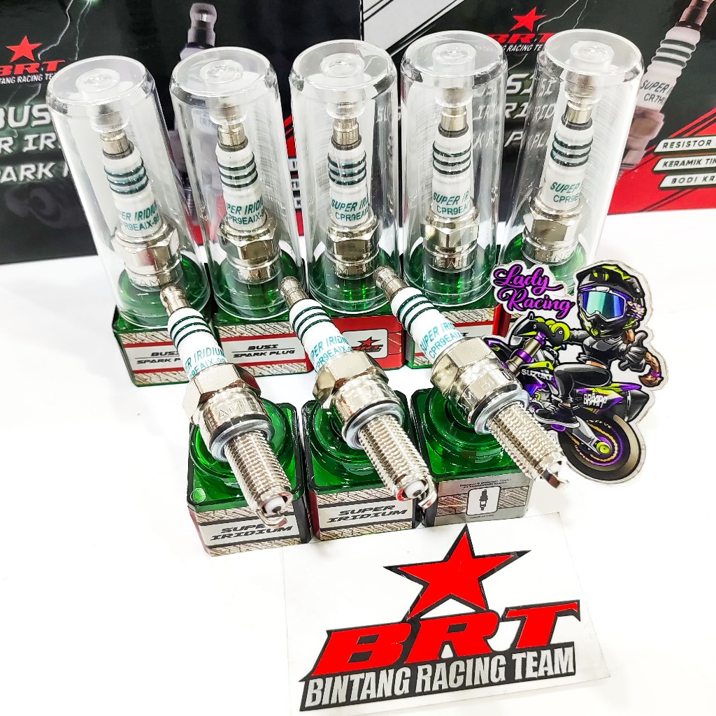 BUSI BRT SUPER IRIDIUM MOTOR KAWASAKI KLX HEAD BRT