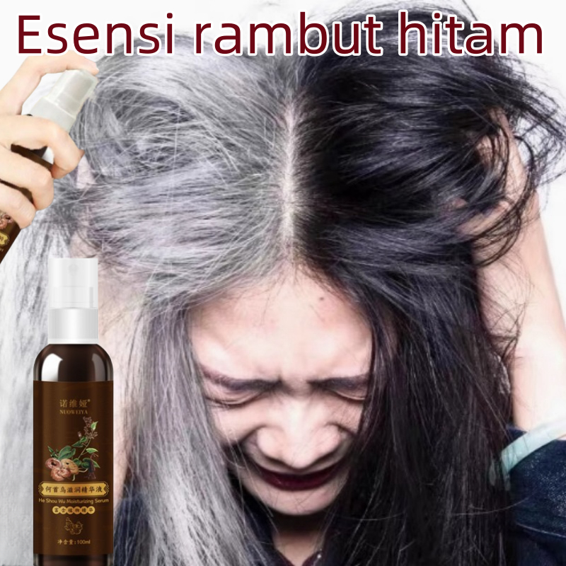 Serum penghitam rambut serum rambut rontok penghitam rambut uban permanen penghitam rambut alami hal