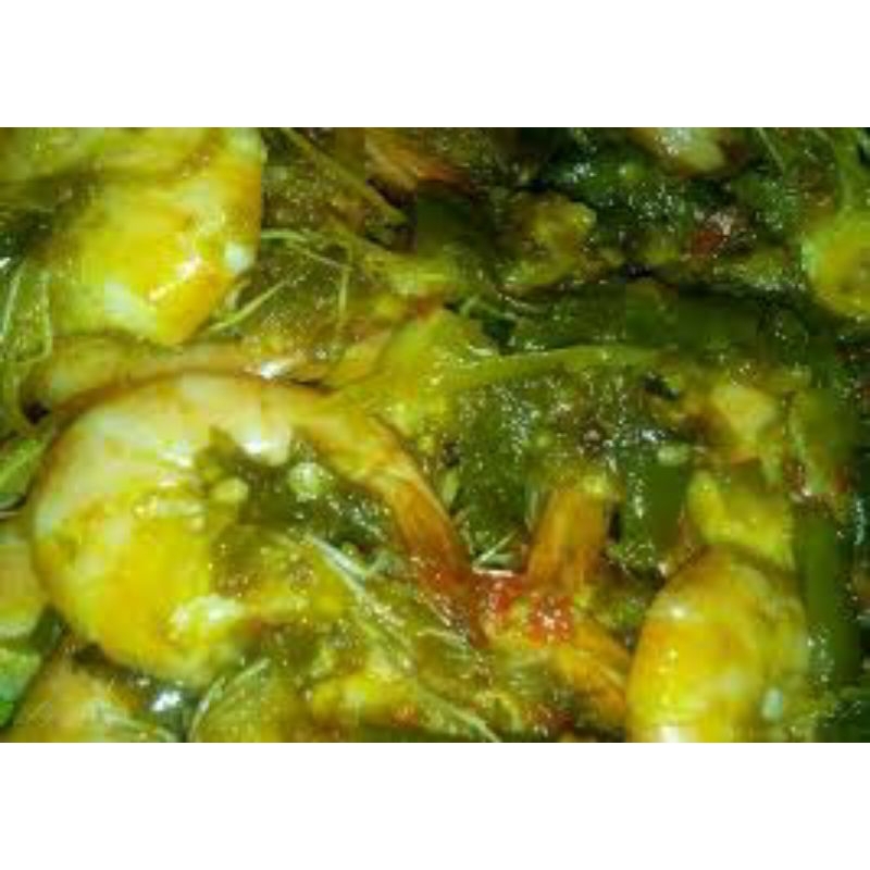 

Sambal Hijau udang Pedas Level