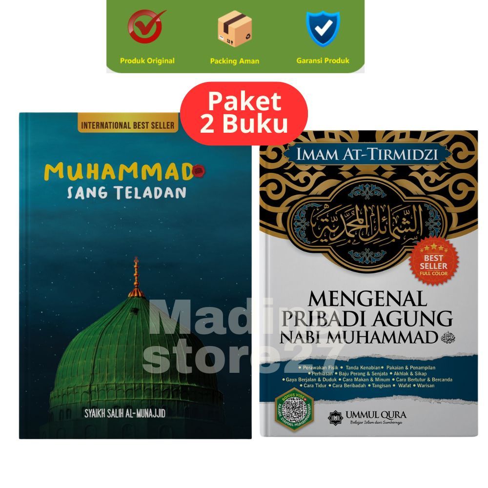 Buku Paket Muhammad Sang Teladan & Mengenal Pribadi Agung Nabi MUhammad | Syamail Muhammad | Sirah