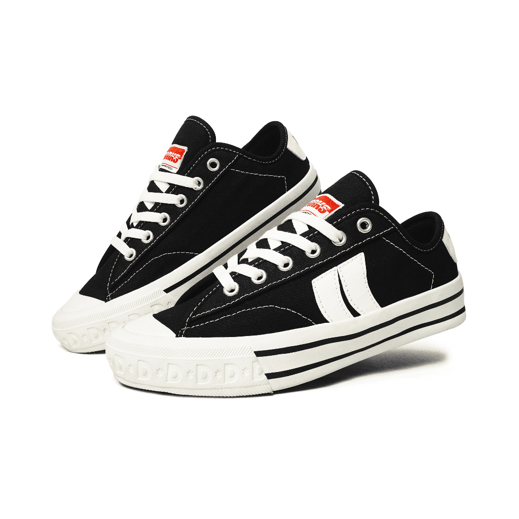 RECOMMENDED Dorks - Metro Low Black Sepatu Sneakers Casual Pria Wanita 2025