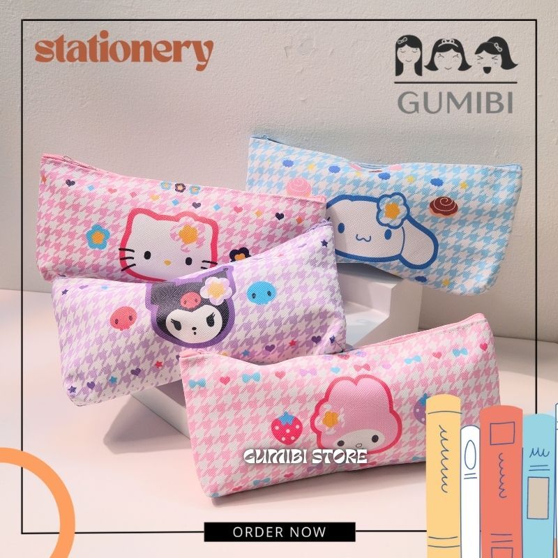 

KOTAK PENSIL KANVAS MUKA SANRIO TEMPAT PENSIL SANRIO BAHAN KANVAS LUCU TERMURAH GUMIBI STORE