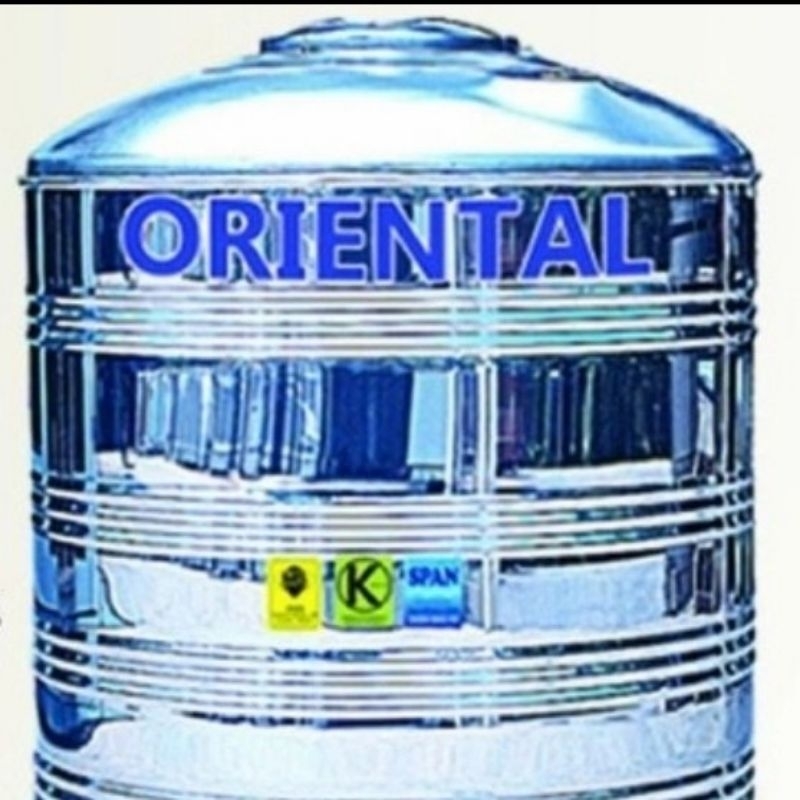 Tangki Air Stainless 304 Oriental Premium T-1000 FullB Medan KOTA Free Ongkir