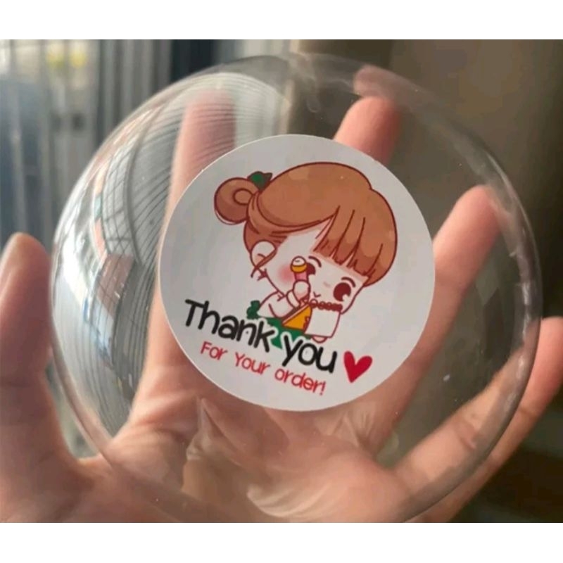 

Stiker Thank You For You Order 120 pc / pack