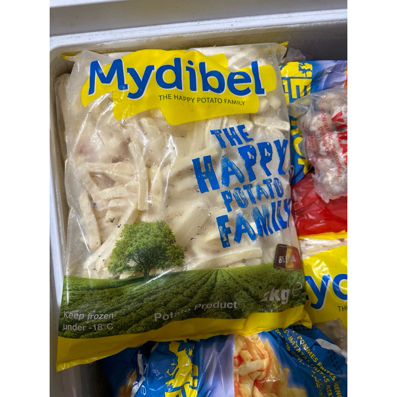 

mydibel kentang goreng 2kg besar ukuran kentangnya