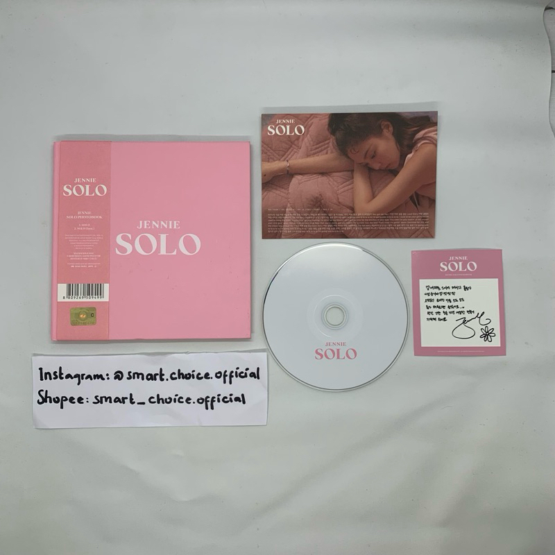 ALBUM SOLO JENNIE BLACKPINK FULLSET