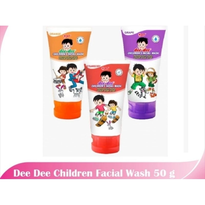Dee Dee Facial Wash Sabun Cuci Muka Anak Anak