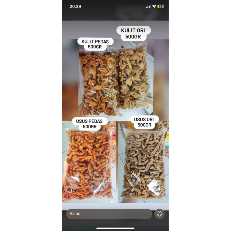 

READY SIAP KIRIM ✨ Berbagai snack kemasan 500 gr