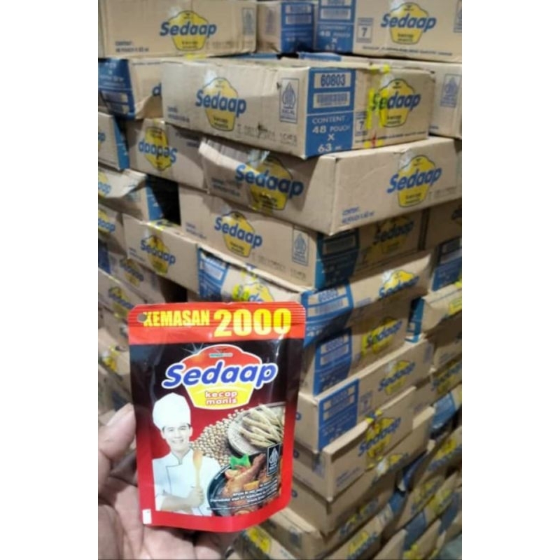 

Kecap Manis Sedap kemasan 59ml/2rb (1dus isi 48pcs)