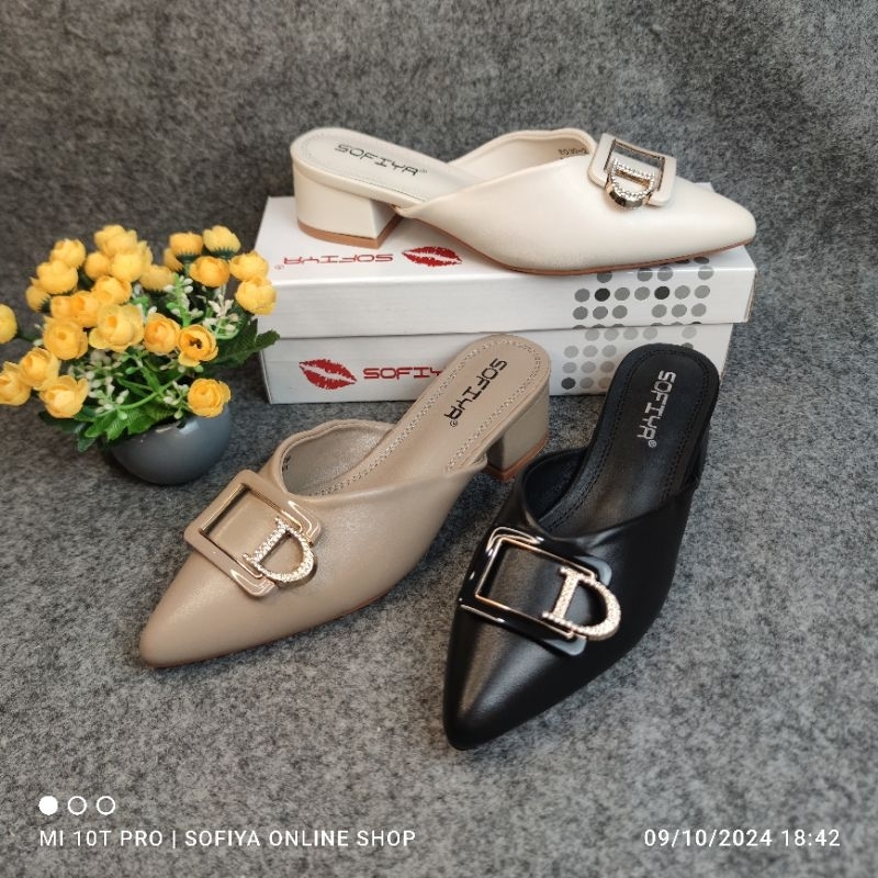 [BISA COD] SOFIYA ORI 8030 2 SEPATU BUSTONG WANITA IMPORT / IMPOR / SEPATU HAK TAHU TINGGI 4CM / HEE