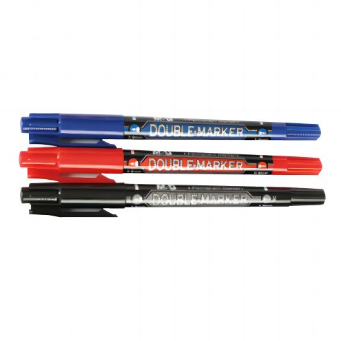 

TBMO M&G PERMANENT MARKER DOUBLE TIPS BLACK/BLUE/RED - APM21372