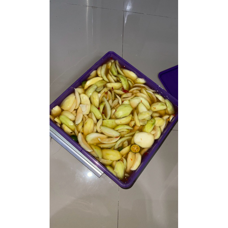 

Asinan Palem Manisan Mangga Muda Tanpa Pengawet dan Tanpa Pemanis Buatan