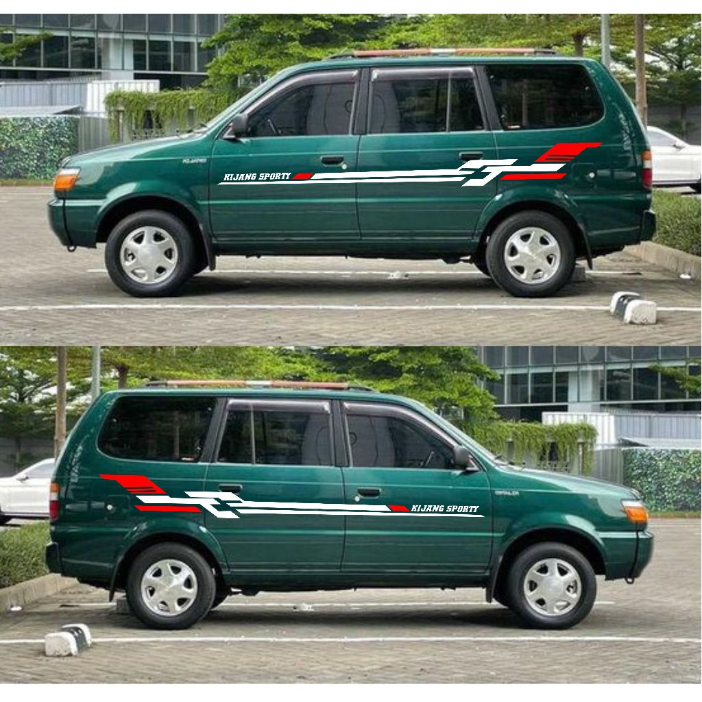 Stiker Mobil Kijang Super Stiker Body Kijang Super Stiker Kijang Super