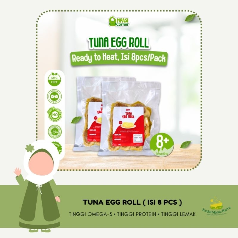 

Tuna Egg Roll by Mpasi Corner | Makanan Frozen Mpasi Sehat Siap Saji | Catering Mpasi Bayi