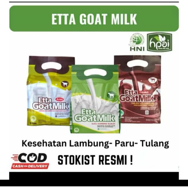 

￼etta goat milk ori gula aren coklat hni hpai susu kambing bisa menurunkan berat badan