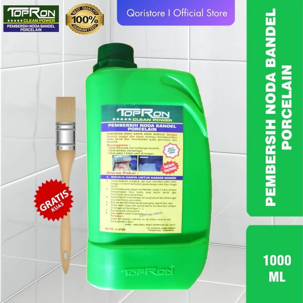 Qori Store - Promo Topron Pembersih Keramik / Pembersih Kamar Mandi WC I PEMBERSIH KERAK KAMAR MANDI