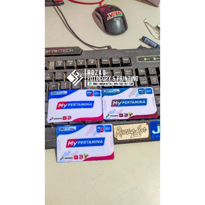 Barcode Pertamina | Kartu My Pertamina | Kartu Pertamina