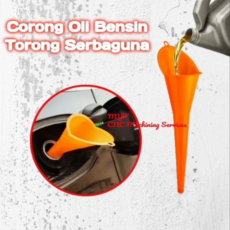 CORONG / TORONG PANJANG OLI MINYAK AIR BENSIN RADIATOR MOTOR MOBIL SERBAGUNA