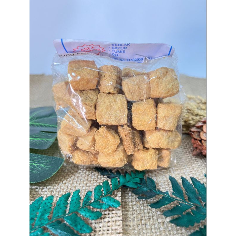 

Tahu Dadu Kering 30GR - Topping Seblak Kemasan