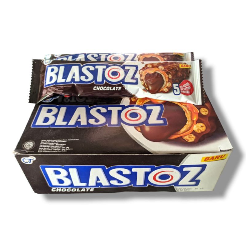 

BLASTOZ ISI 12 PCS VARIAN CHOCOLATE AND CRUNCHY NUT