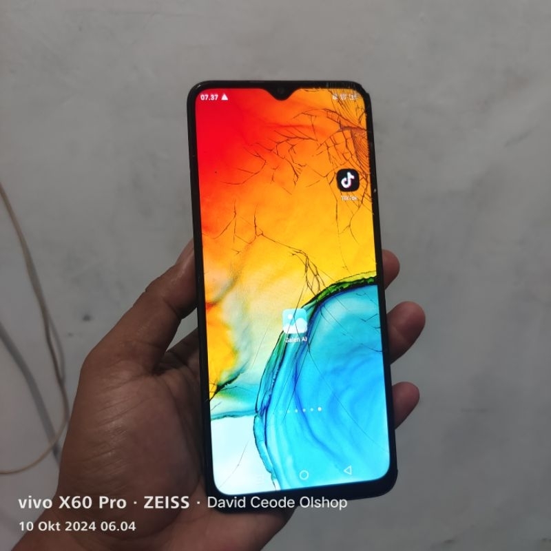 Lcd Touchscreen Infinix Hot 11 Play plus Frame ORI Copotan