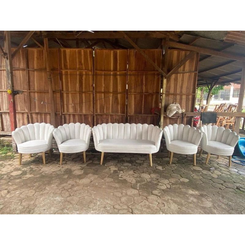 kursi Lesti/kursi kerang/kursi pengantin/kursi kerang pernikahan/kursi kerang wedding/kursi kerang p