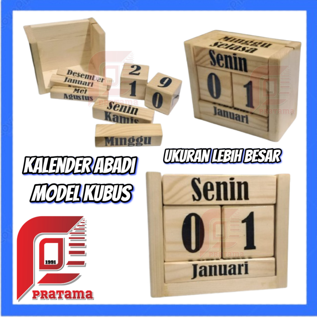 

Kalender Unik Model Kayu Kalender Hari Tanggal & Bulan Untuk Meja Kantor Belajar