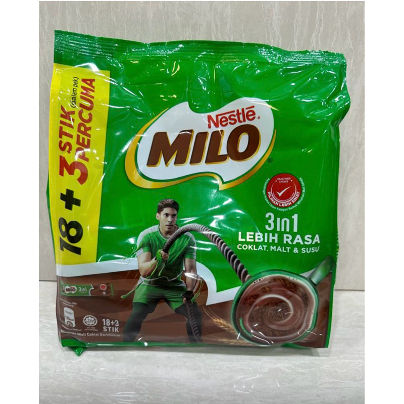 

Milo 3in1 Original Malaysia 100%