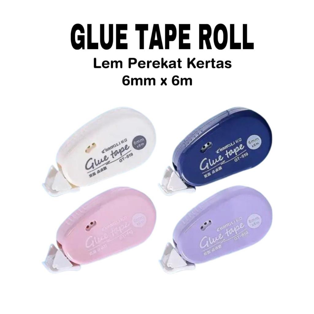 

HD Glue Tape Roller Double Tape Lem Roller Lem Perekat Kertas