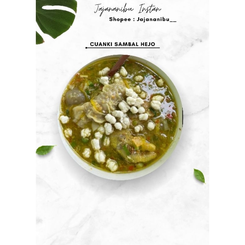 

Cuanki sambel hejo (Jajananibu)