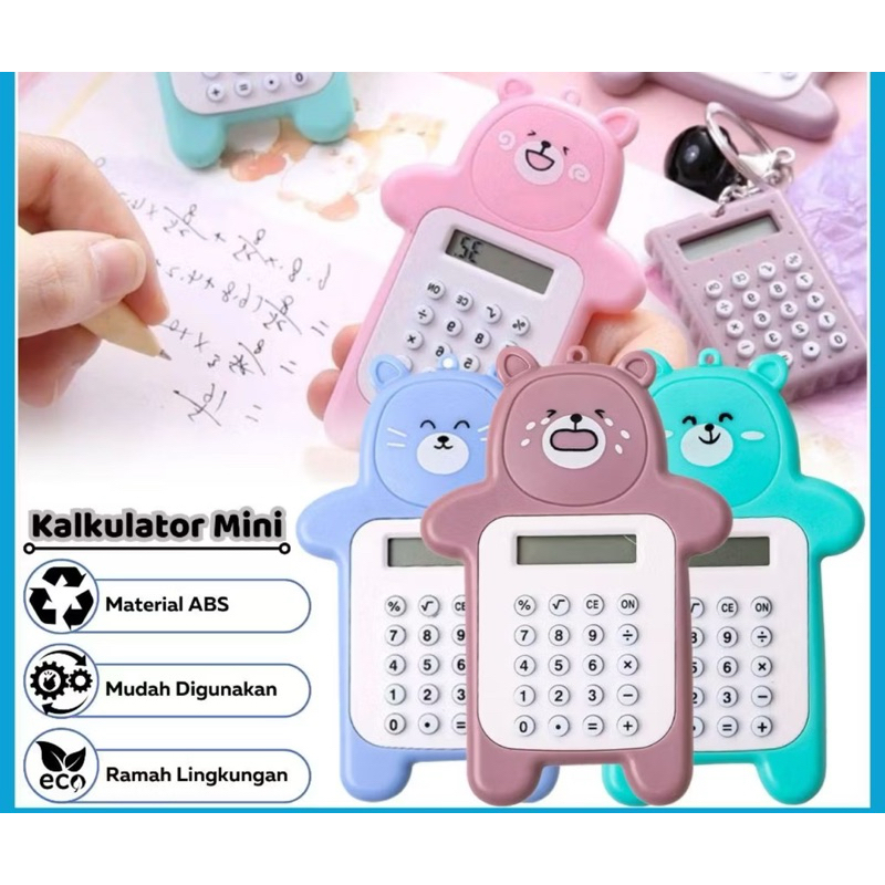 

KALKULATOR MINI PORTABLE KARAKTER | KALKULATOR SERBAGUNA