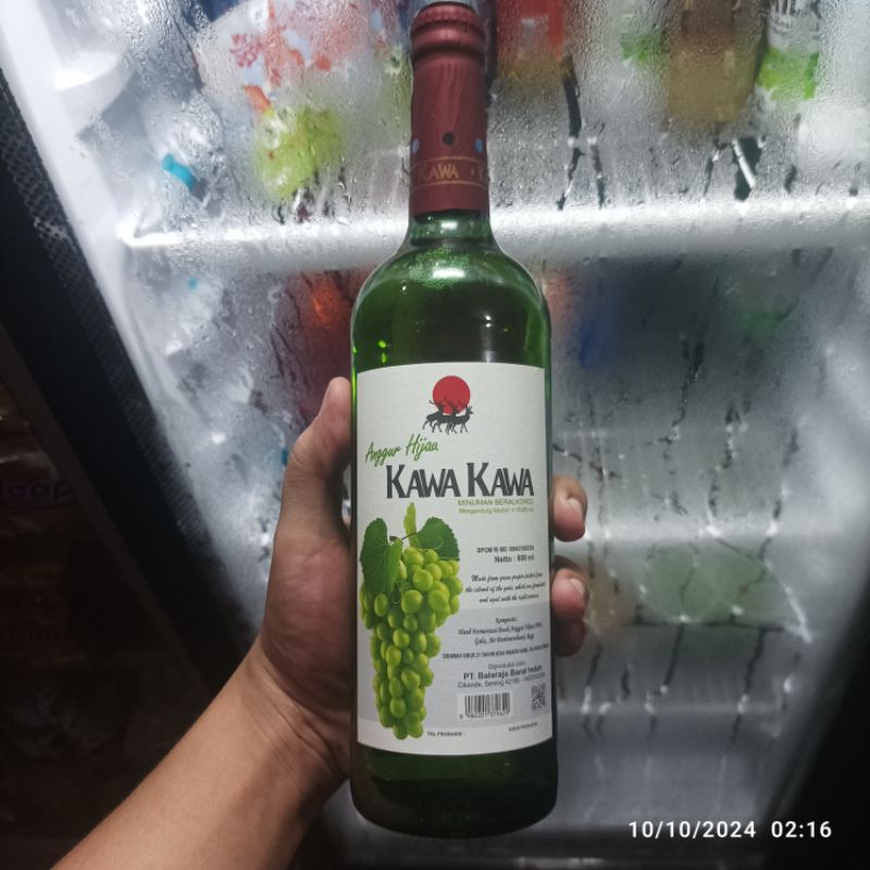 

Waka-waka jus Anggur hijau 600ml