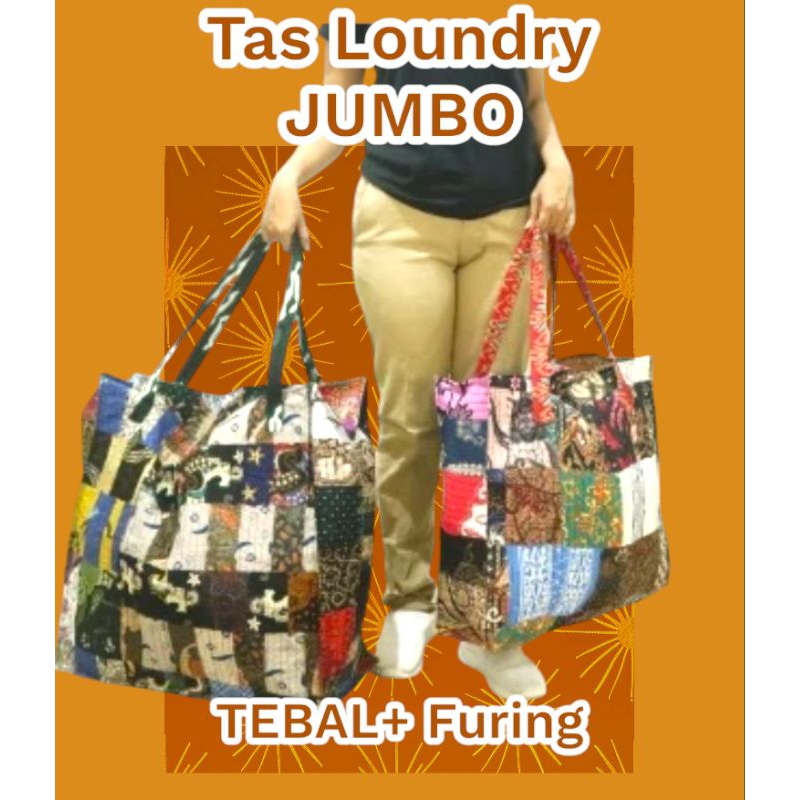 TAS LOUNDRY BATIK JUMBO
